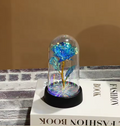 Rosa Love Led - Rosa Encantada na Cúpula de Vidro